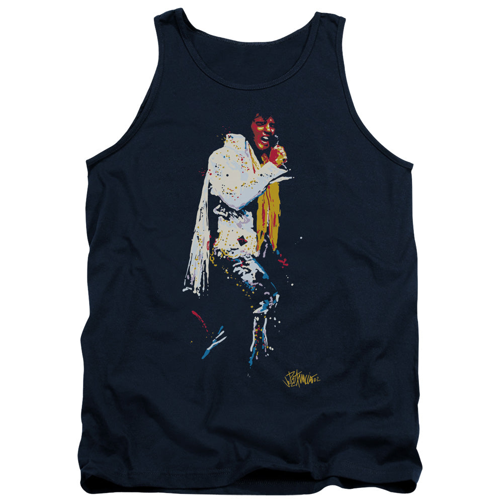 Elvis Presley Yellow Scarf Tank Top