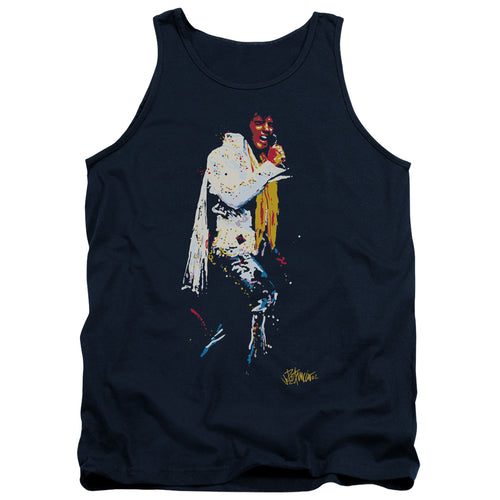 Elvis Presley Yellow Scarf Tank Top