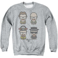 Breaking Bad Faces Of Walt Crewneck Sweatshirt