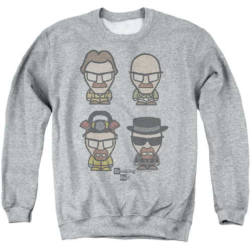 Breaking Bad Faces Of Walt Crewneck Sweatshirt