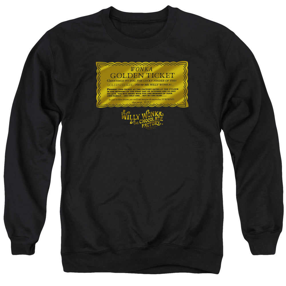 Willy Wonka & the Chocolate Factory Golden Ticket Crewneck Sweatshirt