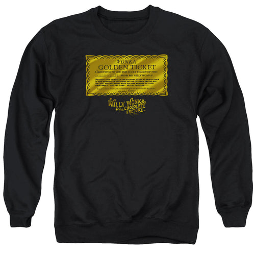 Willy Wonka & the Chocolate Factory Golden Ticket Crewneck Sweatshirt