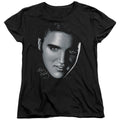Elvis Presley Big Face Womens T-Shirt