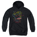 Mighty Mouse Neon Hero Youth Hoodie