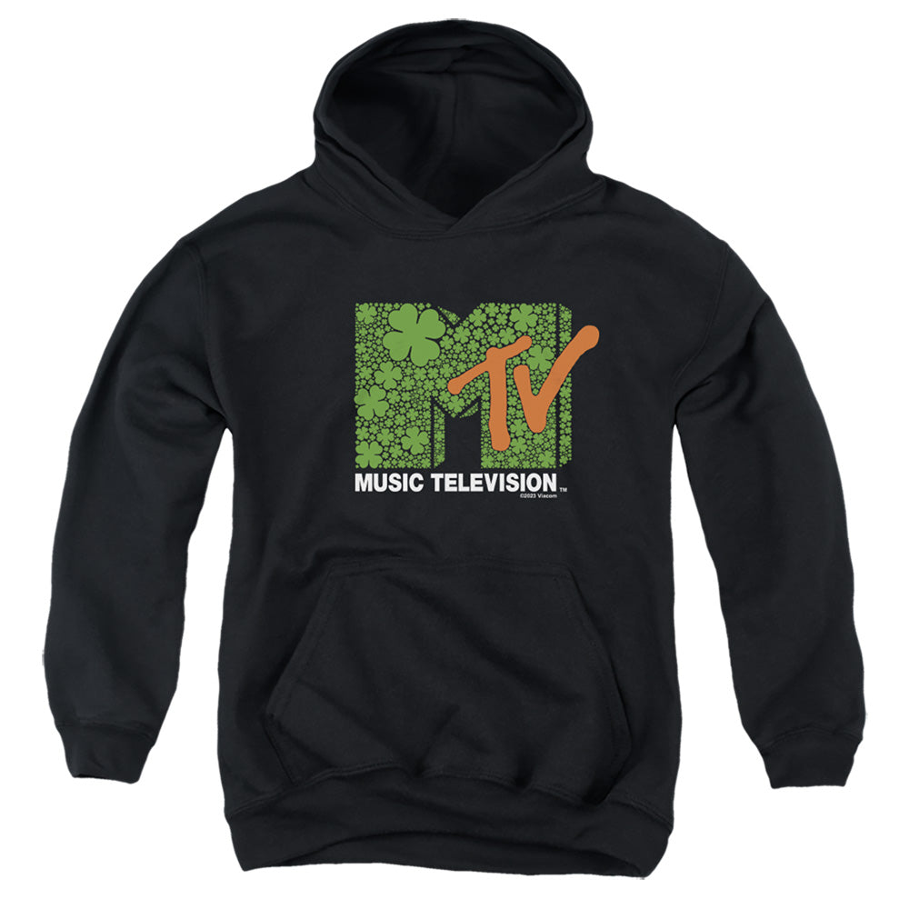 MTV ST. Patrick's Day Shamrock Logo Youth Hoodie