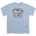 Superman Sketchy Crest Shield Youth/Toddler T-Shirt