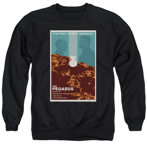 Star Trek The Pegasus Black Crewneck Sweatshirt