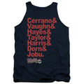 Major League Team Roster Tank Top