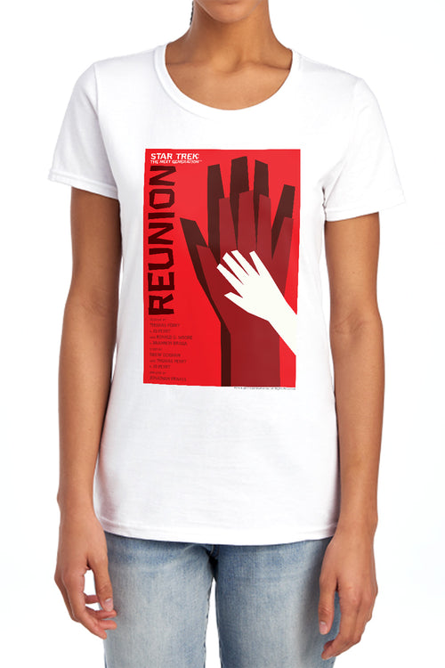Star Trek Reunion Womens T-Shirt