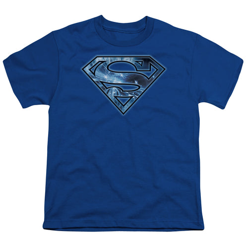Superman On Ice Shield Youth/Toddler T-Shirt