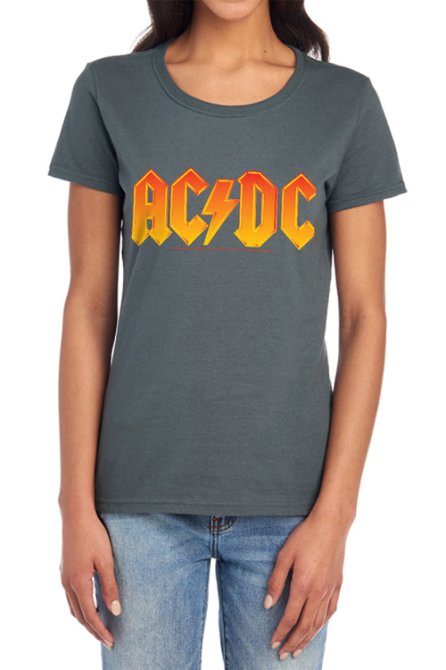 AC/DC Logo Womens T-Shirt