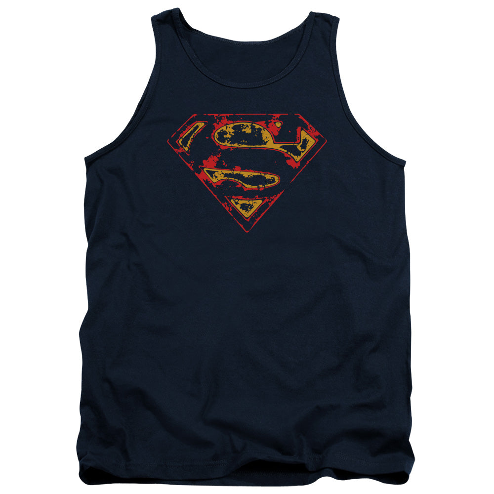 Superman Super Distressed Tank Top