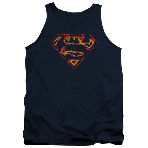 Superman Super Distressed Tank Top