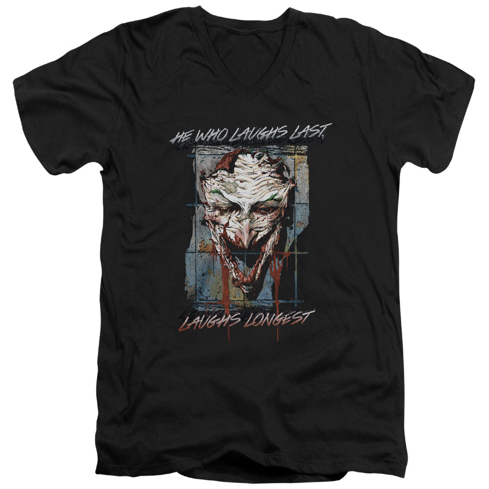 Batman Just For Laughs V-Neck T-Shirt