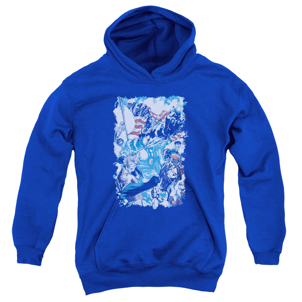Justice League American Justice Youth Hoodie