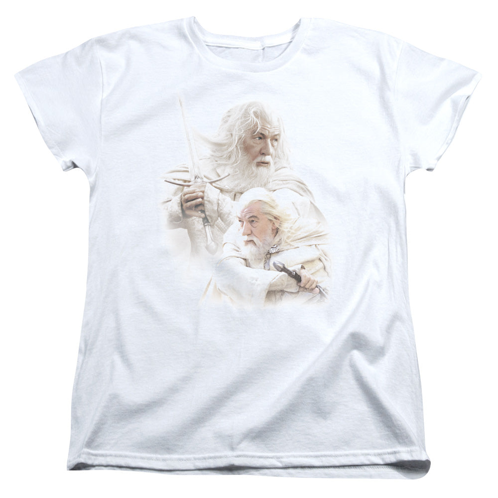 Lord of the Rings Gandalf the White Womens T-Shirt