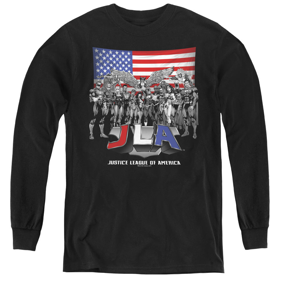 Justice League All American League Youth Long Sleeve T-Shirt