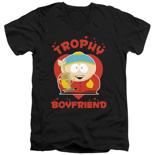 South Park Valentine's Day Cartman Trophy Boyfriend V-Neck T-Shirt