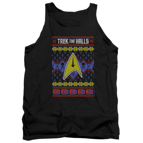 Star Trek Trek the Halls Tank Top