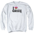 We Bare Bears I Heart Grizz Crewneck Sweatshirt