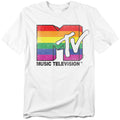 MTV Rainbow Pride Logo T-Shirt