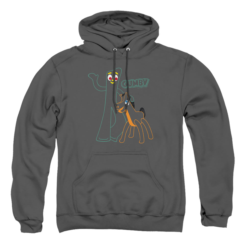 Gumby Outlines Pullover Hoodie