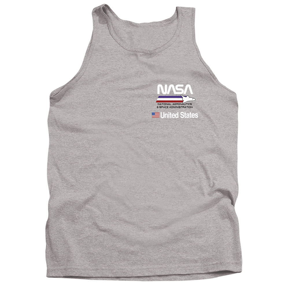NASA Aeronautics United States Athletic Heather Tank Top