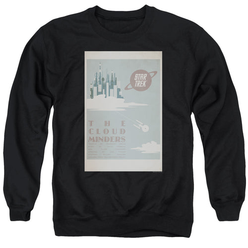 Star Trek Juan Ortiz The Cloud Minders Black Crewneck Sweatshirt