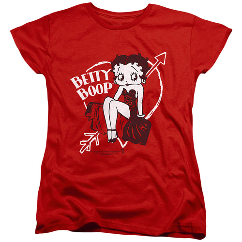 Betty Boop Lover Girl Womens T-Shirt