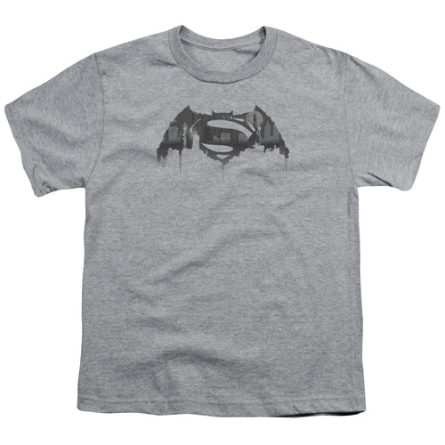 Batman v Superman Cityscape Logo Youth/Toddler T-Shirt