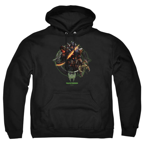 Transformers Scourge Circle Frame Pullover Hoodie