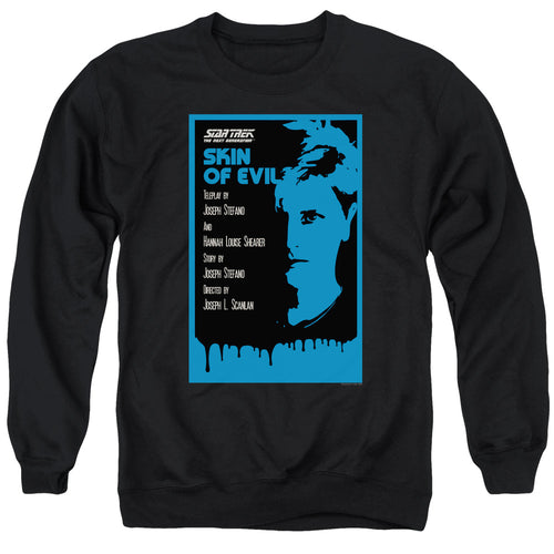 Star Trek Skin of Evil Black Crewneck Sweatshirt