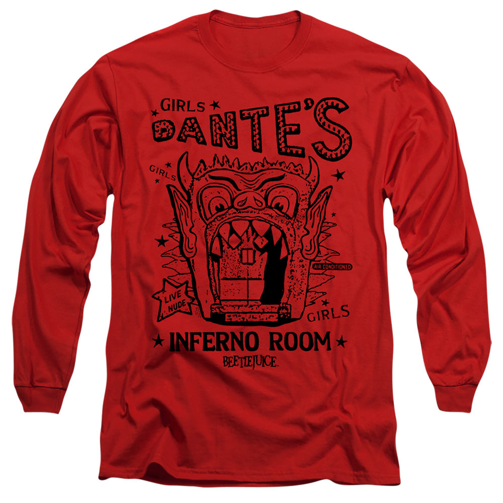Beetlejuice Dantes Inferno Room Long Sleeve T-Shirt
