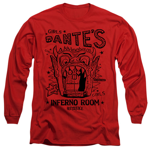Beetlejuice Dantes Inferno Room Long Sleeve T-Shirt