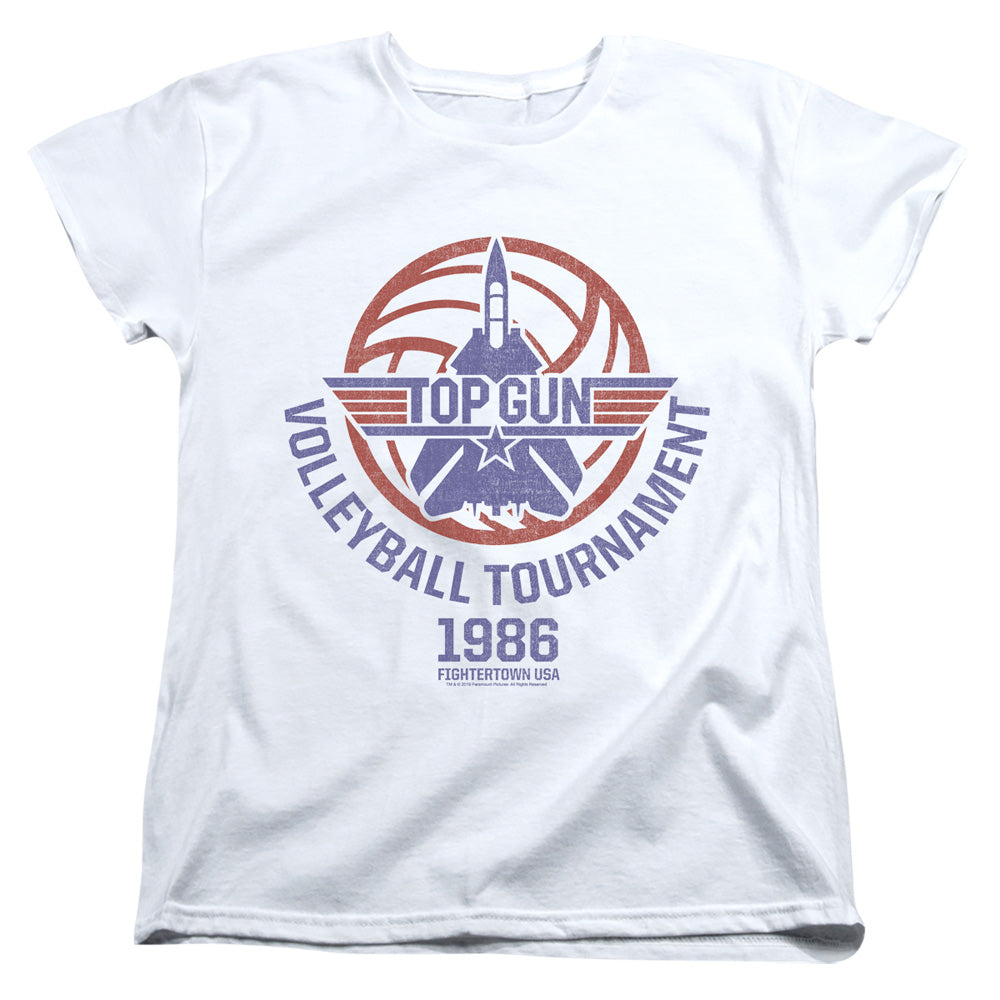 Top Gun Volleyball Tournament 1986 Womens T-Shirt