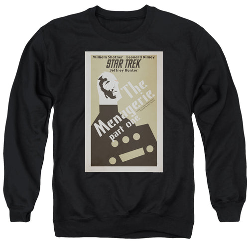 Star Trek The Menagerie Part One Black Crewneck Sweatshirt