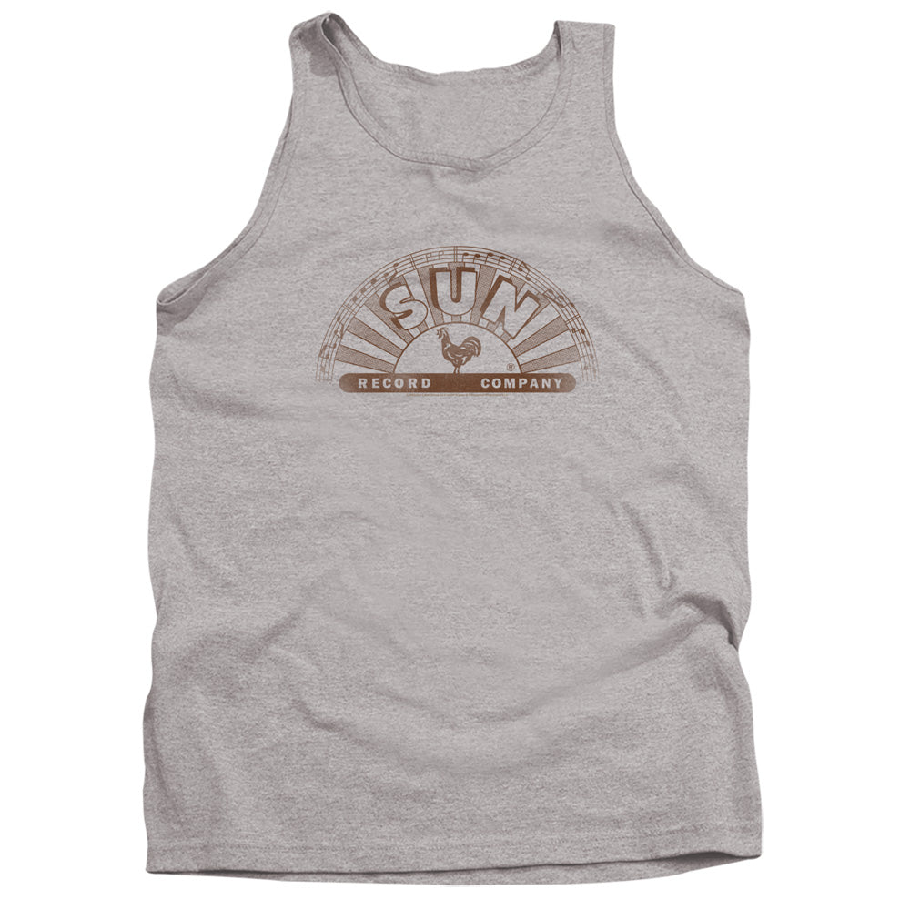 Sun Records Half Logo Distressed Tank Top