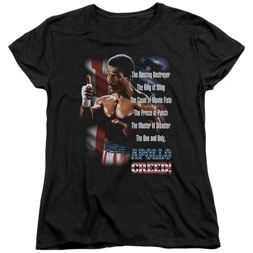 Rocky The One and Only Womens T-Shirt