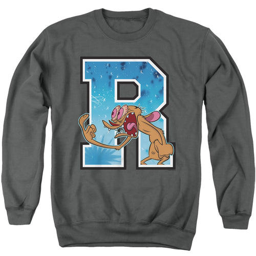Ren and Stimpy R Is for Ren Crewneck Sweatshirt