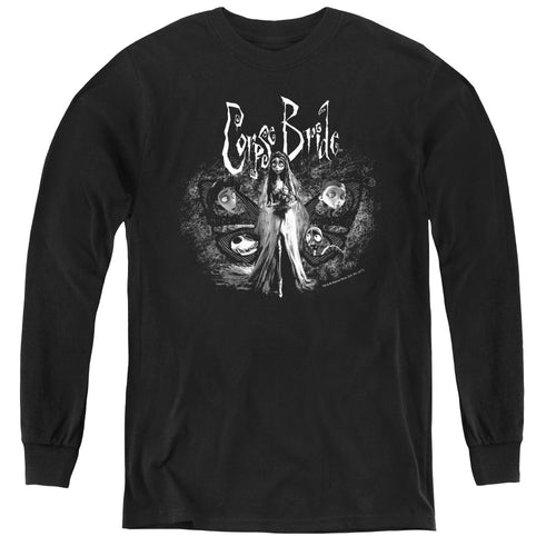 Corpse Bride Bride To Be Youth Long Sleeve T-Shirt