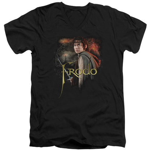 Lord of the Rings Frodo V-Neck T-Shirt