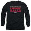 Ferris Bueller's Day Off Leisure Rules Long Sleeve T-Shirt