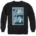 Star Trek Time's Arrow Part II Black Crewneck Sweatshirt