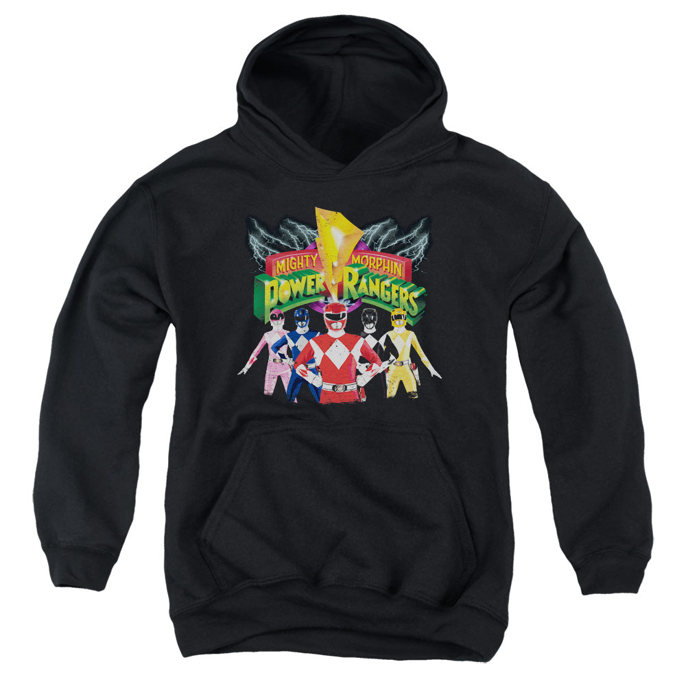 Mighty Morphin Power Rangers Rangers Unite Youth Hoodie