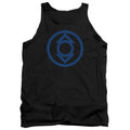 Green Lantern Blue Emblem Tank Top
