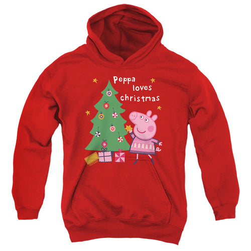 Peppa Pig Loves Christmas Youth Hoodie
