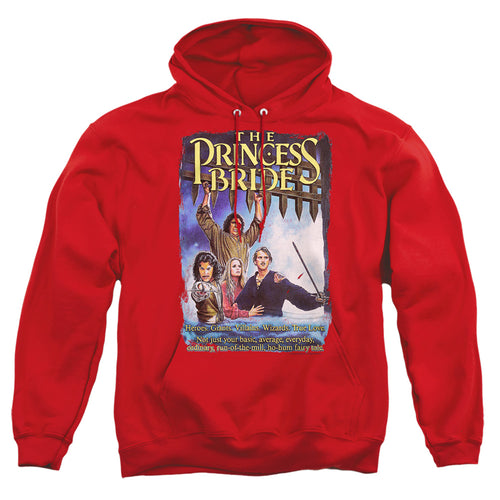 The Princess Bride Alt Poster Red Pullover Hoodie