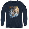 The Hobbit Barreling Down Youth Long Sleeve T-Shirt
