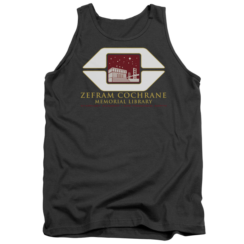 Star Trek Zefram Cochrane Memorial Library Tank Top