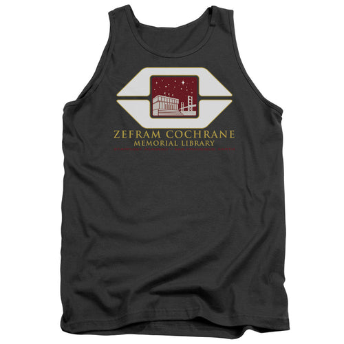 Star Trek Zefram Cochrane Memorial Library Tank Top